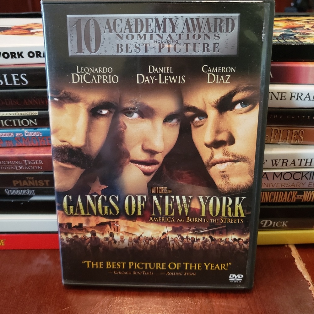 Gangs of New York DVD